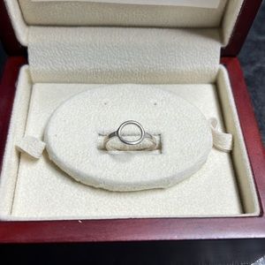 Sterling Silver O ring size 6.75